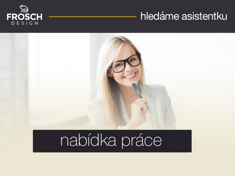 hledáme asistentku